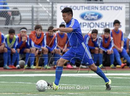 Thumbnail 2 in Saddleback Valley Christian vs. Fillmore (CIF-SS D7 Final) photogallery.