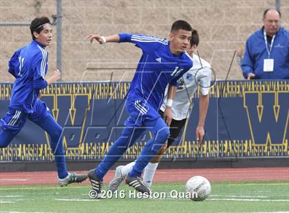 Thumbnail 1 in Saddleback Valley Christian vs. Fillmore (CIF-SS D7 Final) photogallery.