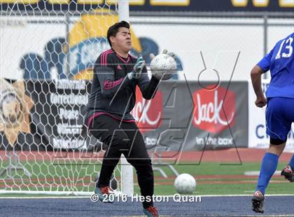 Thumbnail 3 in Saddleback Valley Christian vs. Fillmore (CIF-SS D7 Final) photogallery.