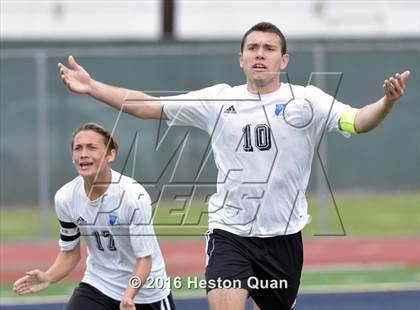 Thumbnail 3 in Saddleback Valley Christian vs. Fillmore (CIF-SS D7 Final) photogallery.