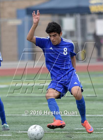 Thumbnail 3 in Saddleback Valley Christian vs. Fillmore (CIF-SS D7 Final) photogallery.