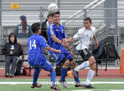 Thumbnail 2 in Saddleback Valley Christian vs. Fillmore (CIF-SS D7 Final) photogallery.