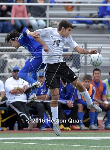 Thumbnail 2 in Saddleback Valley Christian vs. Fillmore (CIF-SS D7 Final) photogallery.