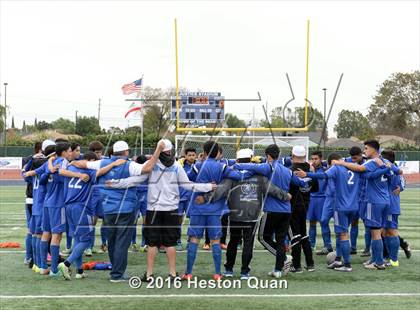 Thumbnail 3 in Saddleback Valley Christian vs. Fillmore (CIF-SS D7 Final) photogallery.