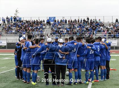Thumbnail 3 in Saddleback Valley Christian vs. Fillmore (CIF-SS D7 Final) photogallery.