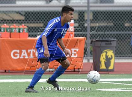 Thumbnail 2 in Saddleback Valley Christian vs. Fillmore (CIF-SS D7 Final) photogallery.