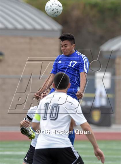 Thumbnail 1 in Saddleback Valley Christian vs. Fillmore (CIF-SS D7 Final) photogallery.