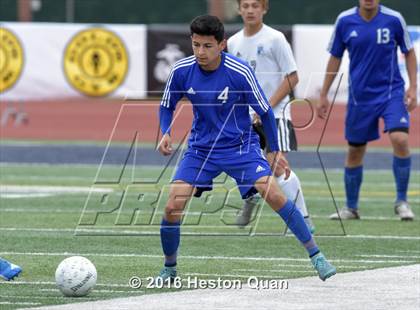 Thumbnail 3 in Saddleback Valley Christian vs. Fillmore (CIF-SS D7 Final) photogallery.