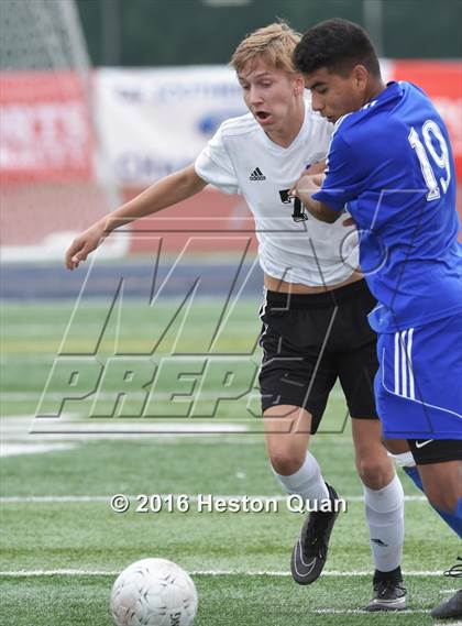 Thumbnail 3 in Saddleback Valley Christian vs. Fillmore (CIF-SS D7 Final) photogallery.