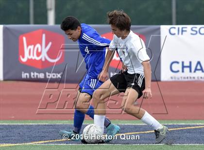 Thumbnail 1 in Saddleback Valley Christian vs. Fillmore (CIF-SS D7 Final) photogallery.