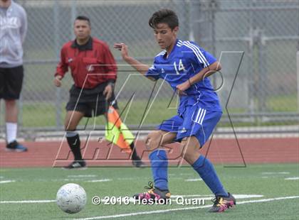 Thumbnail 1 in Saddleback Valley Christian vs. Fillmore (CIF-SS D7 Final) photogallery.