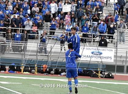 Thumbnail 3 in Saddleback Valley Christian vs. Fillmore (CIF-SS D7 Final) photogallery.
