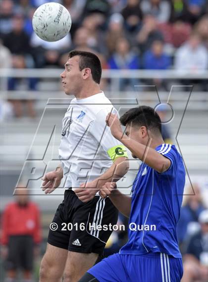 Thumbnail 3 in Saddleback Valley Christian vs. Fillmore (CIF-SS D7 Final) photogallery.