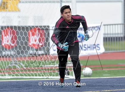 Thumbnail 3 in Saddleback Valley Christian vs. Fillmore (CIF-SS D7 Final) photogallery.