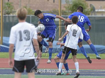 Thumbnail 1 in Saddleback Valley Christian vs. Fillmore (CIF-SS D7 Final) photogallery.