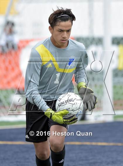 Thumbnail 2 in Saddleback Valley Christian vs. Fillmore (CIF-SS D7 Final) photogallery.