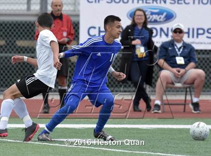 Thumbnail 3 in Saddleback Valley Christian vs. Fillmore (CIF-SS D7 Final) photogallery.