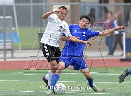 Thumbnail 2 in Saddleback Valley Christian vs. Fillmore (CIF-SS D7 Final) photogallery.