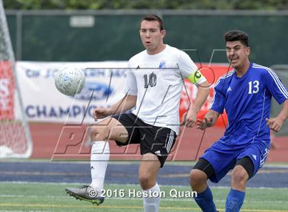 Thumbnail 3 in Saddleback Valley Christian vs. Fillmore (CIF-SS D7 Final) photogallery.