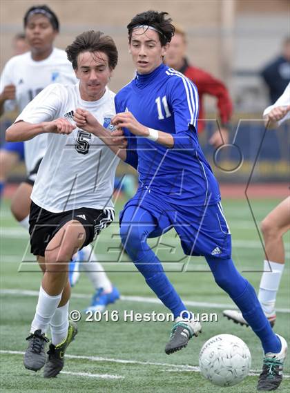 Thumbnail 1 in Saddleback Valley Christian vs. Fillmore (CIF-SS D7 Final) photogallery.