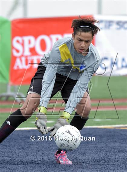 Thumbnail 1 in Saddleback Valley Christian vs. Fillmore (CIF-SS D7 Final) photogallery.