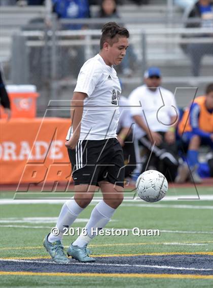 Thumbnail 2 in Saddleback Valley Christian vs. Fillmore (CIF-SS D7 Final) photogallery.