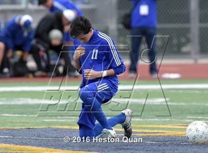 Thumbnail 3 in Saddleback Valley Christian vs. Fillmore (CIF-SS D7 Final) photogallery.