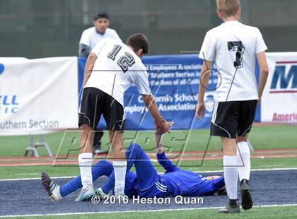 Thumbnail 3 in Saddleback Valley Christian vs. Fillmore (CIF-SS D7 Final) photogallery.