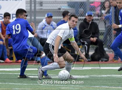 Thumbnail 2 in Saddleback Valley Christian vs. Fillmore (CIF-SS D7 Final) photogallery.