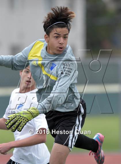 Thumbnail 2 in Saddleback Valley Christian vs. Fillmore (CIF-SS D7 Final) photogallery.