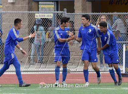 Thumbnail 3 in Saddleback Valley Christian vs. Fillmore (CIF-SS D7 Final) photogallery.