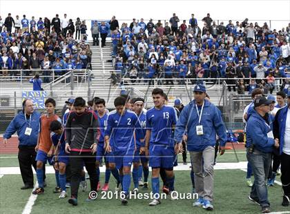 Thumbnail 3 in Saddleback Valley Christian vs. Fillmore (CIF-SS D7 Final) photogallery.