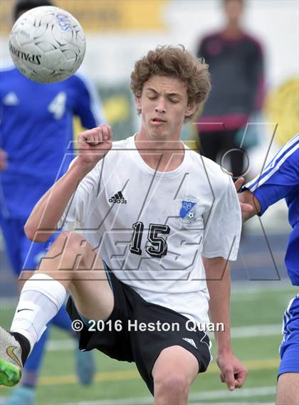 Thumbnail 2 in Saddleback Valley Christian vs. Fillmore (CIF-SS D7 Final) photogallery.