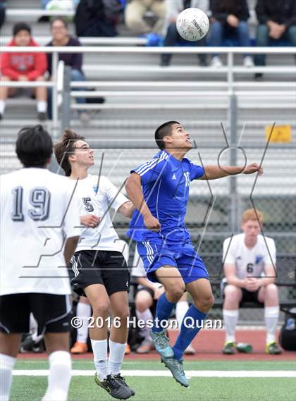 Thumbnail 3 in Saddleback Valley Christian vs. Fillmore (CIF-SS D7 Final) photogallery.