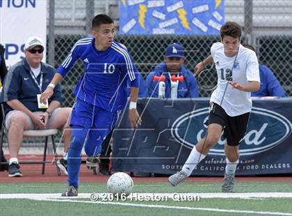 Thumbnail 3 in Saddleback Valley Christian vs. Fillmore (CIF-SS D7 Final) photogallery.