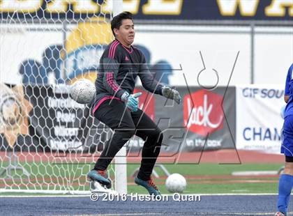 Thumbnail 1 in Saddleback Valley Christian vs. Fillmore (CIF-SS D7 Final) photogallery.