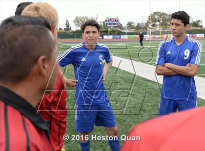 Thumbnail 1 in Saddleback Valley Christian vs. Fillmore (CIF-SS D7 Final) photogallery.