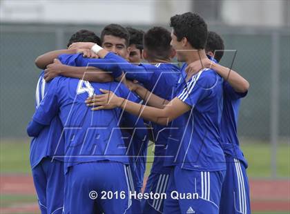 Thumbnail 1 in Saddleback Valley Christian vs. Fillmore (CIF-SS D7 Final) photogallery.