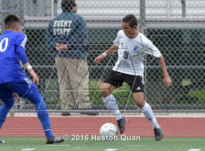 Thumbnail 3 in Saddleback Valley Christian vs. Fillmore (CIF-SS D7 Final) photogallery.