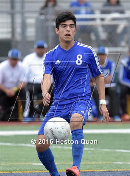 Thumbnail 1 in Saddleback Valley Christian vs. Fillmore (CIF-SS D7 Final) photogallery.