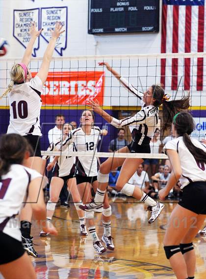 Thumbnail 3 in Torrey Pines vs Assumption (Durango Fall Classic) photogallery.
