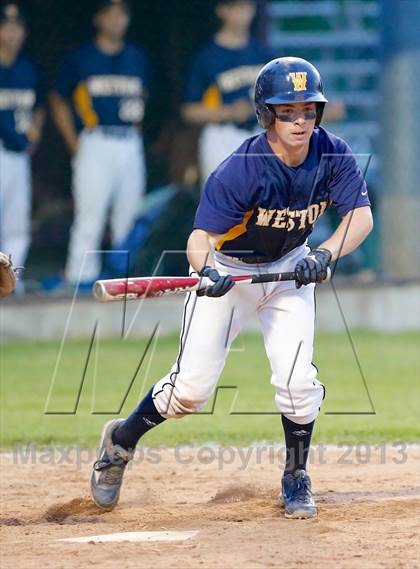 Thumbnail 2 in Weston vs. Notre Dame-Fairfield (SWC Semifinal) photogallery.