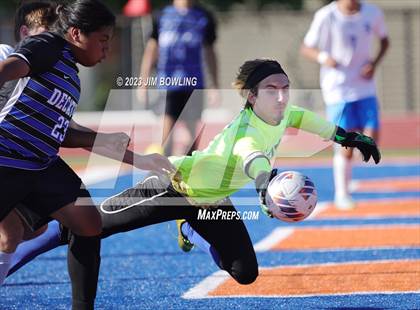 Thumbnail 2 in Decatur Eisenhower/MacArthur vs. St. Teresa photogallery.