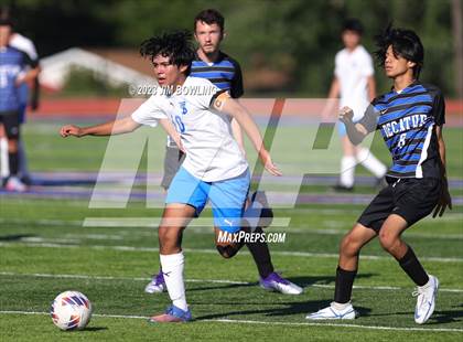 Thumbnail 1 in Decatur Eisenhower/MacArthur vs. St. Teresa photogallery.