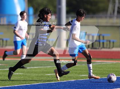Thumbnail 3 in Decatur Eisenhower/MacArthur vs. St. Teresa photogallery.