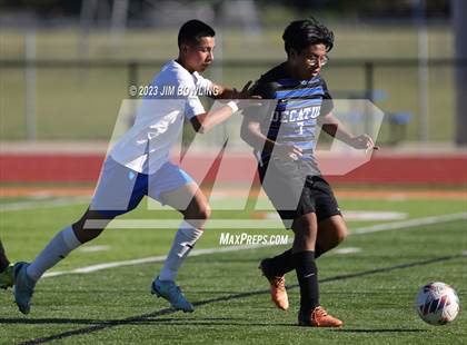 Thumbnail 3 in Decatur Eisenhower/MacArthur vs. St. Teresa photogallery.