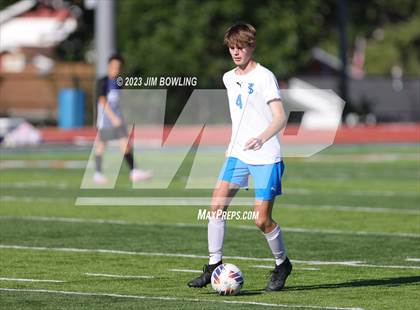 Thumbnail 2 in Decatur Eisenhower/MacArthur vs. St. Teresa photogallery.