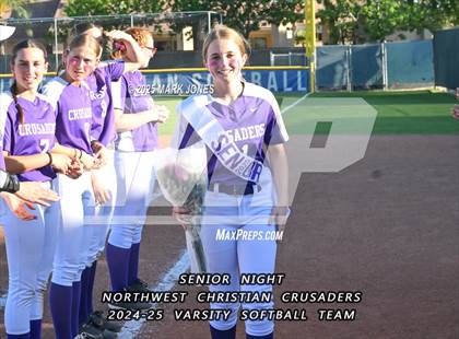 Thumbnail 1 in Northwest Christian vs. Scottsdale Christian Academy (Senior Night) photogallery.