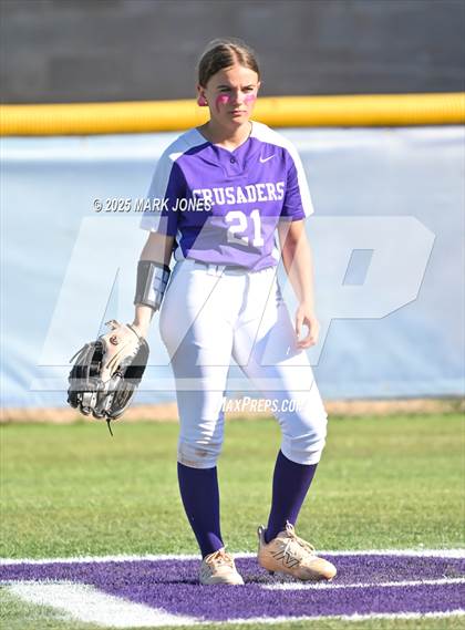 Thumbnail 2 in Northwest Christian vs. Scottsdale Christian Academy (Senior Night) photogallery.