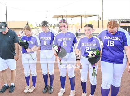 Thumbnail 1 in Northwest Christian vs. Scottsdale Christian Academy (Senior Night) photogallery.